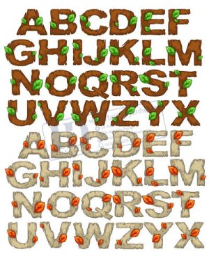 Vector Bảng Chữ Cái, Bảng Chữ Số, Alphabet, Number  (13)