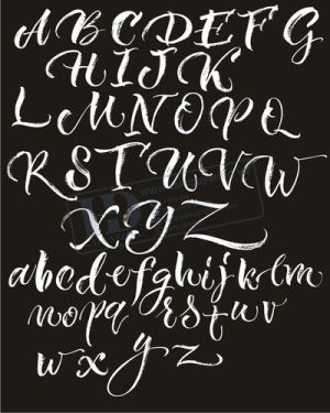 Vector Bảng Chữ Cái, Bảng Chữ Số, Alphabet, Number  (18)