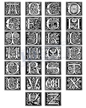 Vector Bảng Chữ Cái, Bảng Chữ Số, Alphabet, Number  (23)