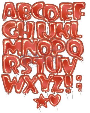 Vector Bảng Chữ Cái, Bảng Chữ Số, Alphabet, Number  (33)