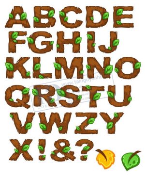 Vector Bảng Chữ Cái, Bảng Chữ Số, Alphabet, Number  (37)