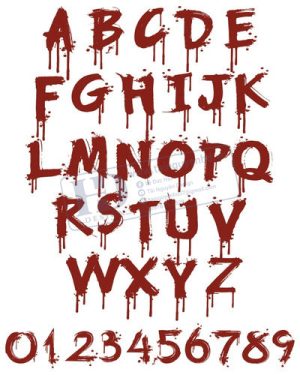 Vector Bảng Chữ Cái, Bảng Chữ Số, Alphabet, Number  (5)