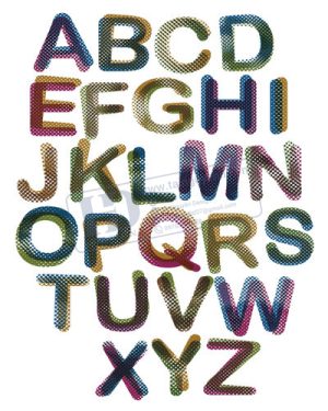 Vector Bảng Chữ Cái, Bảng Chữ Số, Alphabet, Number  (59)