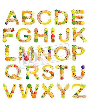 Vector Bảng Chữ Cái, Bảng Chữ Số, Alphabet, Number  (60)