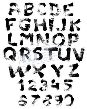 Vector Bảng Chữ Cái, Bảng Chữ Số, Alphabet, Number  (63)