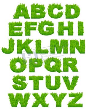 Vector Bảng Chữ Cái, Bảng Chữ Số, Alphabet, Number  (67)