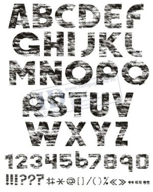 Vector Bảng Chữ Cái, Bảng Chữ Số, Alphabet, Number  (68)