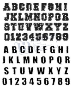 Vector Bảng Chữ Cái, Bảng Chữ Số, Alphabet, Number  (85)