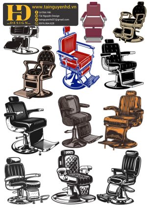 Vector Barber Shop, Hair Men (2)