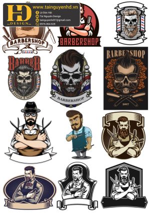 Vector Barber Shop, Hair Men (4)