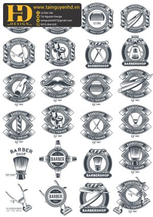 Vector Barber Shop, Hair Men (6)
