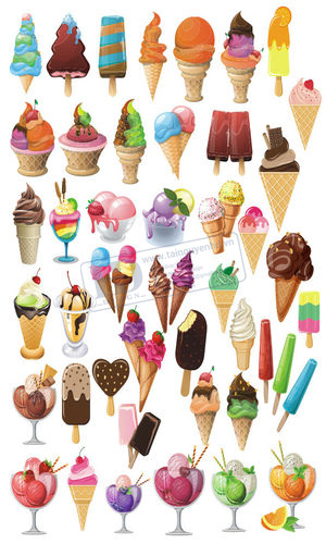 Vector Cây Kem, Kem, IceCream