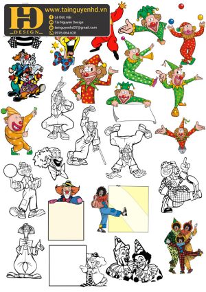 Vector Chú Hề Đa Năng, Diễn Xiếc (1)