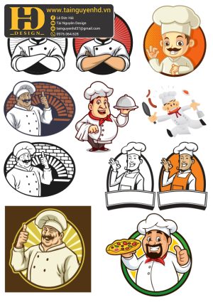 Vector Đầu Bếp, Chef Master