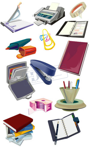 Vector Đồ Dùng Học Tập