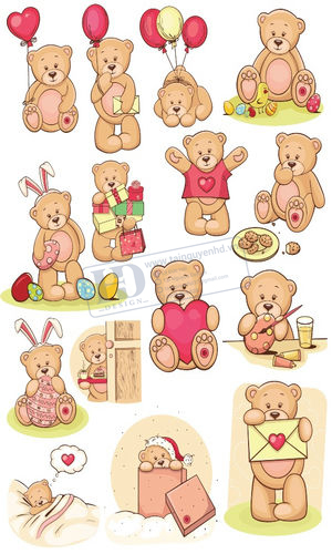Vector Gấu Teddy, Teddy Bear