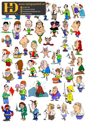 Vector Hình Người Tổng Hợp, People (4)