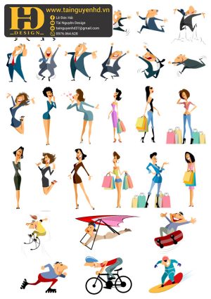 Vector Hình Người Tổng Hợp, People (6)