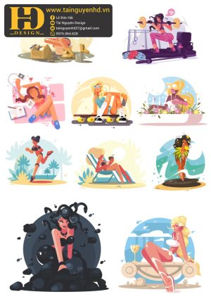 Vector Hình Người Tổng Hợp, People (9)