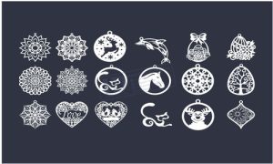 Vector Họa Tiết Khắc Laser, CNC  2