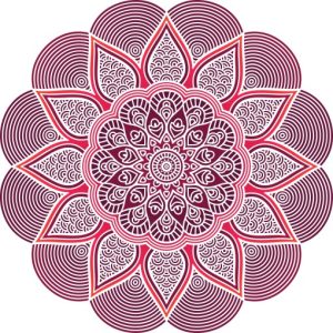 Vector Hoa Văn Cổ Điển, Mandala, Hoa Văn Tem Nhãn (10)
