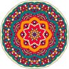 Vector Hoa Văn Cổ Điển, Mandala, Hoa Văn Tem Nhãn (104)