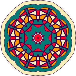 Vector Hoa Văn Cổ Điển, Mandala, Hoa Văn Tem Nhãn (106)