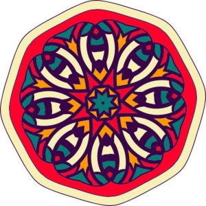 Vector Hoa Văn Cổ Điển, Mandala, Hoa Văn Tem Nhãn (109)