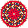 Vector Hoa Văn Cổ Điển, Mandala, Hoa Văn Tem Nhãn (115)