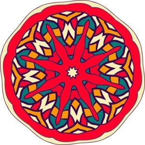 Vector Hoa Văn Cổ Điển, Mandala, Hoa Văn Tem Nhãn (115)