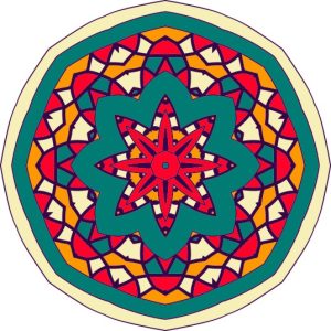 Vector Hoa Văn Cổ Điển, Mandala, Hoa Văn Tem Nhãn (131)