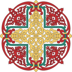 Vector Hoa Văn Cổ Điển, Mandala, Hoa Văn Tem Nhãn (148)