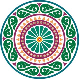Vector Hoa Văn Cổ Điển, Mandala, Hoa Văn Tem Nhãn (153)