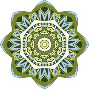 Vector Hoa Văn Cổ Điển, Mandala, Hoa Văn Tem Nhãn (163)