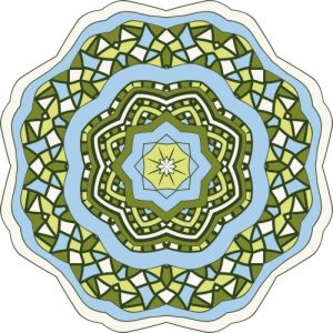 Vector Hoa Văn Cổ Điển, Mandala, Hoa Văn Tem Nhãn (166)