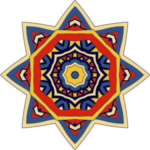 Vector Hoa Văn Cổ Điển, Mandala, Hoa Văn Tem Nhãn (178)