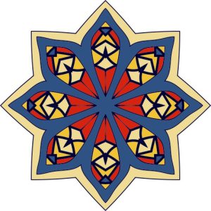 Vector Hoa Văn Cổ Điển, Mandala, Hoa Văn Tem Nhãn (180)