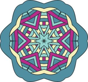 Vector Hoa Văn Cổ Điển, Mandala, Hoa Văn Tem Nhãn (185)