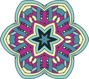 Vector Hoa Văn Cổ Điển, Mandala, Hoa Văn Tem Nhãn (192)