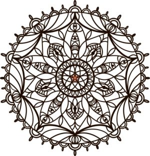 Vector Hoa Văn Cổ Điển, Mandala, Hoa Văn Tem Nhãn (20)