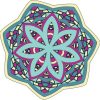 Vector Hoa Văn Cổ Điển, Mandala, Hoa Văn Tem Nhãn (200)