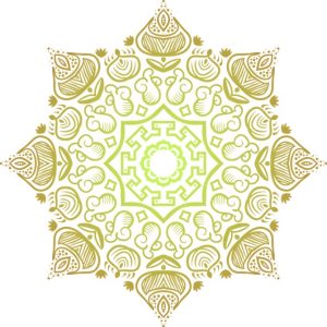 Vector Hoa Văn Cổ Điển, Mandala, Hoa Văn Tem Nhãn (23)