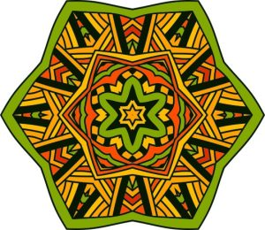 Vector Hoa Văn Cổ Điển, Mandala, Hoa Văn Tem Nhãn (240)
