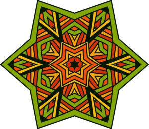 Vector Hoa Văn Cổ Điển, Mandala, Hoa Văn Tem Nhãn (241)