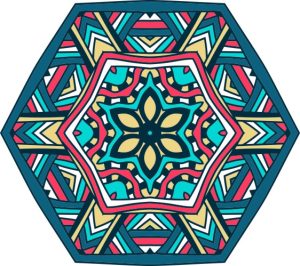 Vector Hoa Văn Cổ Điển, Mandala, Hoa Văn Tem Nhãn (249)