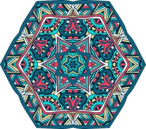 Vector Hoa Văn Cổ Điển, Mandala, Hoa Văn Tem Nhãn (251)