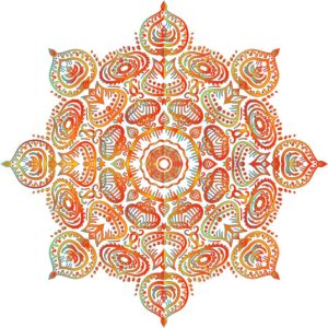 Vector Hoa Văn Cổ Điển, Mandala, Hoa Văn Tem Nhãn (259)