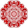 Vector Hoa Văn Cổ Điển, Mandala, Hoa Văn Tem Nhãn (261)