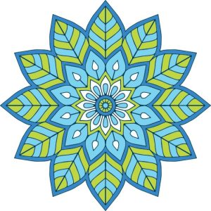 Vector Hoa Văn Cổ Điển, Mandala, Hoa Văn Tem Nhãn (275)