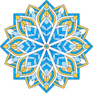 Vector Hoa Văn Cổ Điển, Mandala, Hoa Văn Tem Nhãn (277)